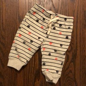 Baby Gap Monster Jersey Knit Sweats Joggers 6-12